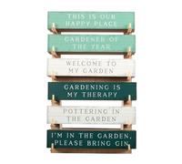 Something Different Gardening Hanging Sign (Pack of 36) in Green Something Different Green