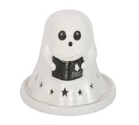 Something Different Ghost Stories Tealight & Incense Cone Holder in White Something Different White