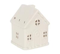 Something Different Gingerbread House Tea Light Holder White (One Size)