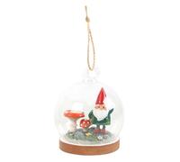 Something Different Gl Gnome Hanging Decoration Green/red/clear (One Size)