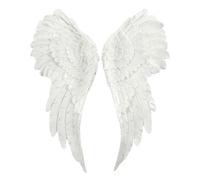 Something Different Glitter Angel Wings Hanging Dration in White Something Different White