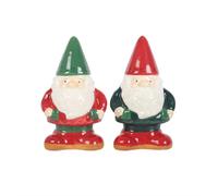 Something Different Gnome Salt & Pepper Shakers in Light Red Something Different Light Red