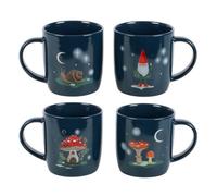 Something Different Gnome Sweet Gnome Mug Set in Navy Something Different Navy