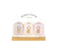 Something Different Goddess Talisman Keyring (Pack of 24) in Gold Something Different Gold One Size