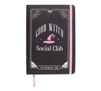 Something Different Good Witch Social Club A5 Notebook in Black Something Different Black