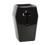 Something Different Gothic Coffin Oil Burner With Cross Design