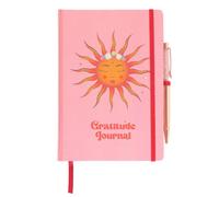 Something Different Gratitude The Sun Rose Quartz Diary And Pen Set Pink/orange (One Size)
