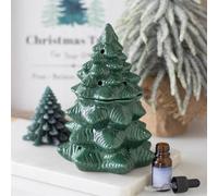 Something Different Green Fir Tree Oil Burner And Wax Warmer