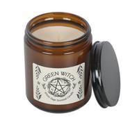 Something Different Green Witch White Sage Gl Scented Candle White/brown (One Size)