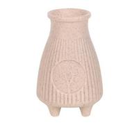 Something Different Greige Ribbed Incense Holder in Cream Something Different Cream