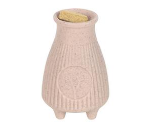 Something Different Greige Ribbed Palo Santo Brick Burner