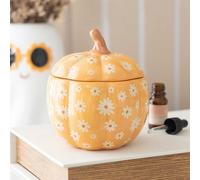 Something Different Groovy Floral Pumpkin Oil Burner
