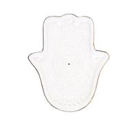 Something Different Hamsa Hand Incense Holder in White Something Different White