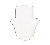 Something Different Hamsa Hand Incense Holder White (One Size)