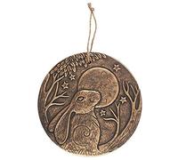 Something Different Hare Terracotta Plaque (One Size) (Copper)