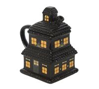 Something Different Haunted House Mug in Black Something Different Black