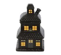 Something Different Haunted House Oil Burner Black (One Size)