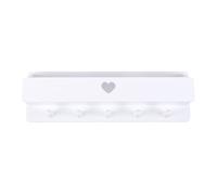 Something Different Heart Cut-Out Shelf in White Something Different White