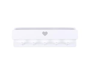 Something Different Heart Cut-Out Shelf in White Something Different White