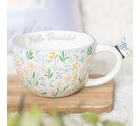 Something Different Hello Beautiful Ditsy Floral Mug (One Size) (Multicolored)