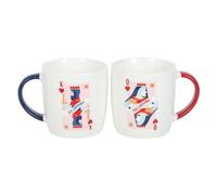 Something Different Her Ladyship & His Lordship Couple Mug Set Pack of 2 in Off-White Something Different Off-White