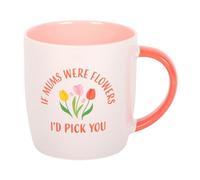 Something Different If Mums Were Flowers Tulip 350Ml Mug White (One Size)