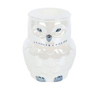 Something Different Iridescent Owl Oil Burner in White Something Different White