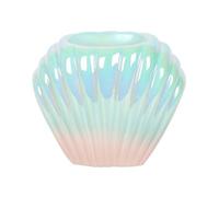 Something Different Iridescent Shell Oil Burner Multicoloured (One Size)
