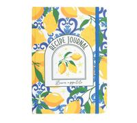 Something Different Italian Lemon A5 Recipe Journal Yellow/blue (One Size)
