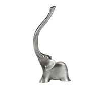 something different Jewellery Box Metal Elephant Ring Holder Silver
