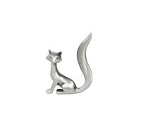 Something Different Jewellery holder Metal Fox Ring holder Silver coloured
