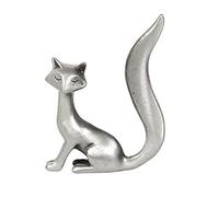 Something Different Jewellery holder Metal Fox Ring holder Silver coloured