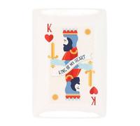 Something Different King Of My Heart Trinket Dish White (One Size)