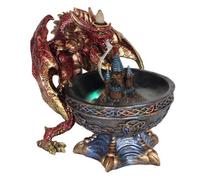 Something Different Large Dragon Bowl Backflow Incense Burner
