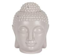 Something Different Large Grey Buddha Head Oil Burner
