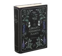 Something Different Library Of Poisonous Plants Book Storage Box Black/white (One Size)