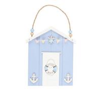 Something Different Life Ring Beach Hut Hanging Decoration Blue (One Size)