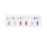 Something Different Look What I Made Plaque Multicoloured (One Size)