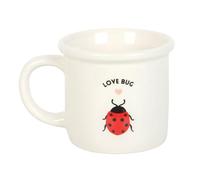 Serano Love Bug Mug with 3D Ladybird - White - Dolomite - 1