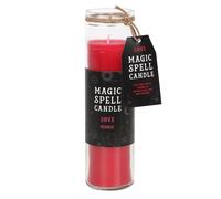 Something Different Love Magic Spell Red Rose Tube Candle in Light Red Something Different Light Red