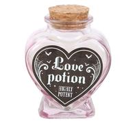 Something Different Love Potion Gl Heart Bottle Pink (One Size)