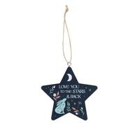 Something Different Love You To The Stars And Back Hanging Decoration Dark Blue (One Size)