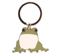 Something Different Lucky Frog Keyring in Light Green Something Different Light Green One Size