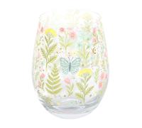 Something Different Luna Bloom Floral 450Ml Stemless Gl Multicoloured (One Size)