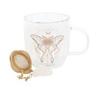 Something Different Luna Moth Double-Walled Mug SetOne Size Multicoloured SD661