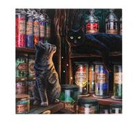 Something Different Magical Emporium Light Up Canvas Plaque By Lisa Parker