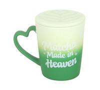 Something Different Matcha Made In Heaven Mug With Lid Green/sage (One Size)