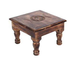 Something Different Medium Triple Moon Altar Table in Cream Something Different Cream