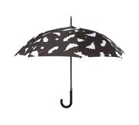 Something Different Men's Bat All-Over Print Stick Umbrella in Black Something Different Black
