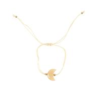 Something Different Men's Be Brave Yellow Jade Crescent Moon Bracelet Something Different Yellow One Size